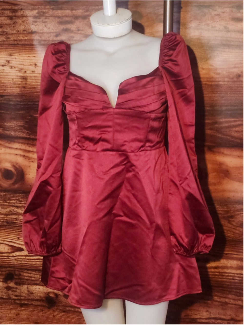Women's Princess Polly Red Mini Dress Size 8